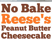 NO BAKE REESE’S PEANUT BUTTER CHEESECAKE