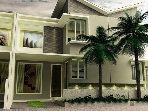 Fasad Rumah  Minimalis Desain Terbaru 2019