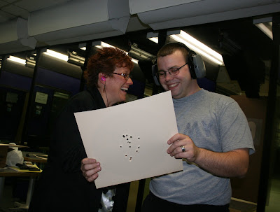 Ryan and Vanessa at the NRA Range