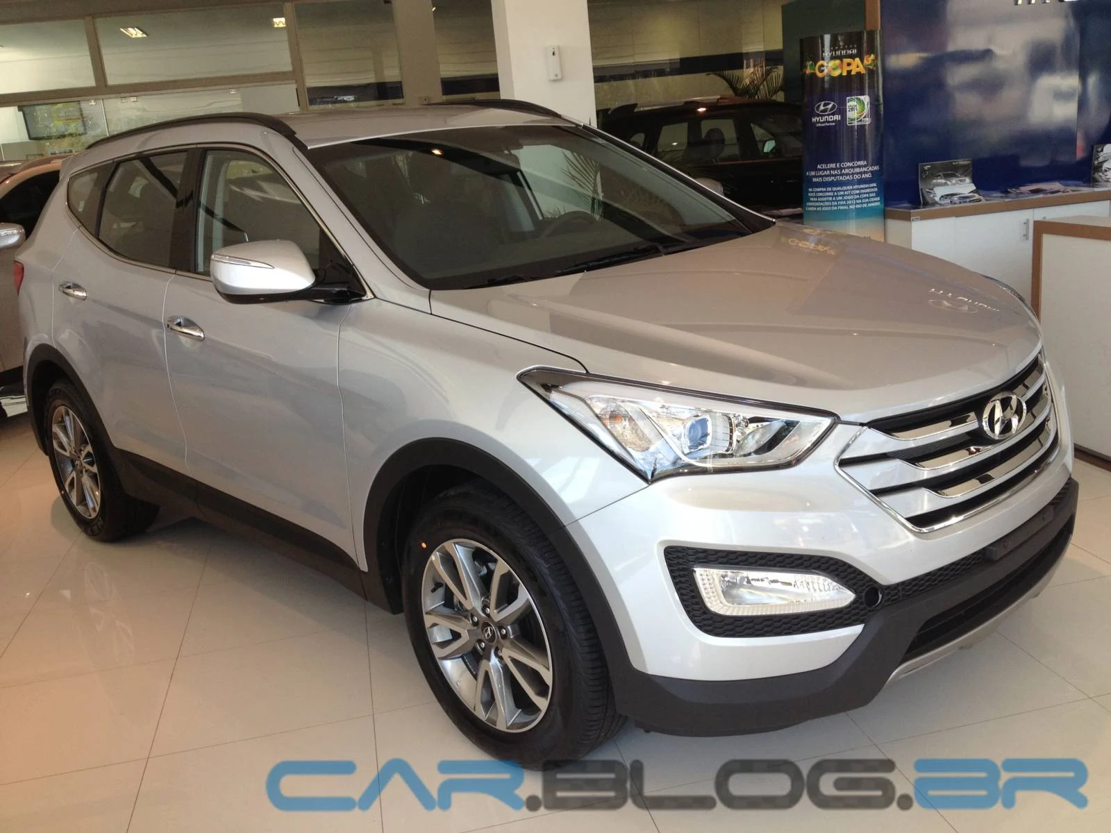 Novo Hyundai Santa Fé 2014 - 5 lugares