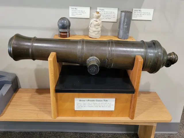 Small 18th-century cannon