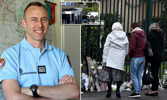 A morte do oficial de gendarmaria Arnaud Beltrame num lance heroico contra o terrorismo chacoalhou a França adormecida pela mediocridade