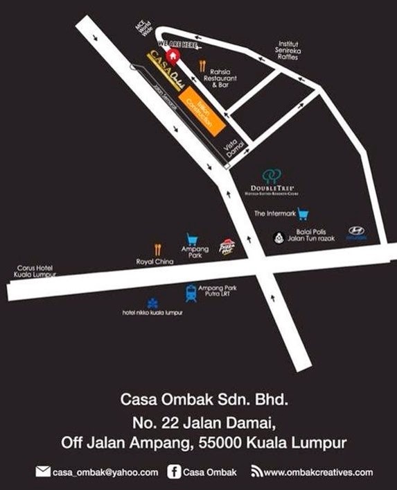 lokasi buffet ramadhan casa ombak 