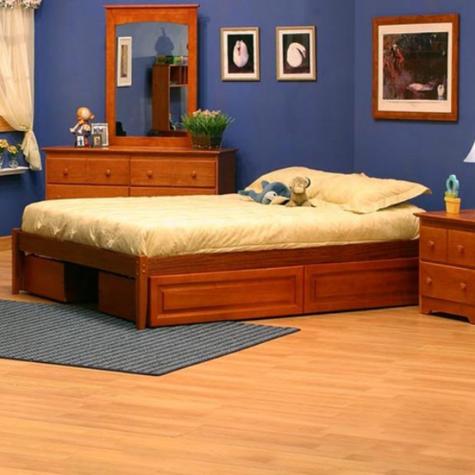 DIY Platform Bed Plans