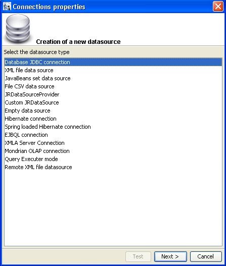 Ireport Guide How To Connect To A Database Or A Data Source Using Ireport