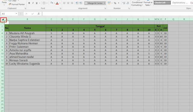 Cara Link Tabel Excel ke Word Cecara Otomatis