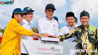 Ketika Presiden Resmikan Kolam Retensi Andir di Kabupaten Bandung