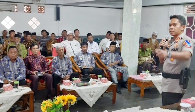 Kapolres Lampung Utara Jadi Narasumber di Acara Pembinaan kerukunan Beragama