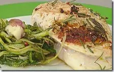 Suprema di pollo con cicoria assassunata