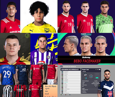 PES 2021 MiXed Facepack & TattooPack 589