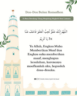 Doa-Doa Di Bulan Ramadhan