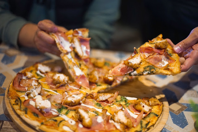 Cordon bleu, una pizza inigualable. 