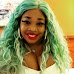 Pornstar Afrocandy Rocks Green Hair to Celebrate Nigeria's Independence (Phoos)