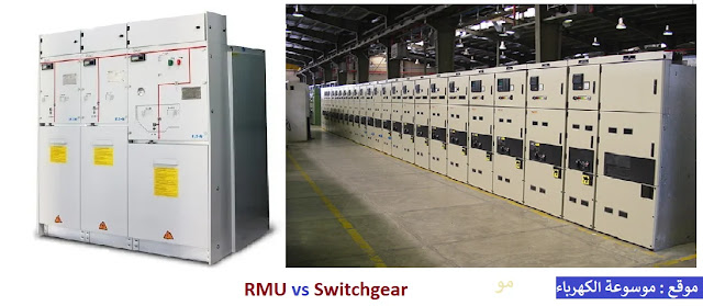 الفرق بين لوحة الربط الحلقي RMU و Switchgear ؟