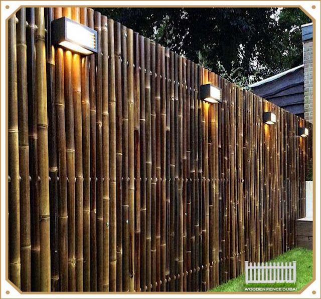 Bamboo Fence Design and installation in UAE