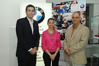 José Peguero, Carolyn Johnson y Miguel Tavares