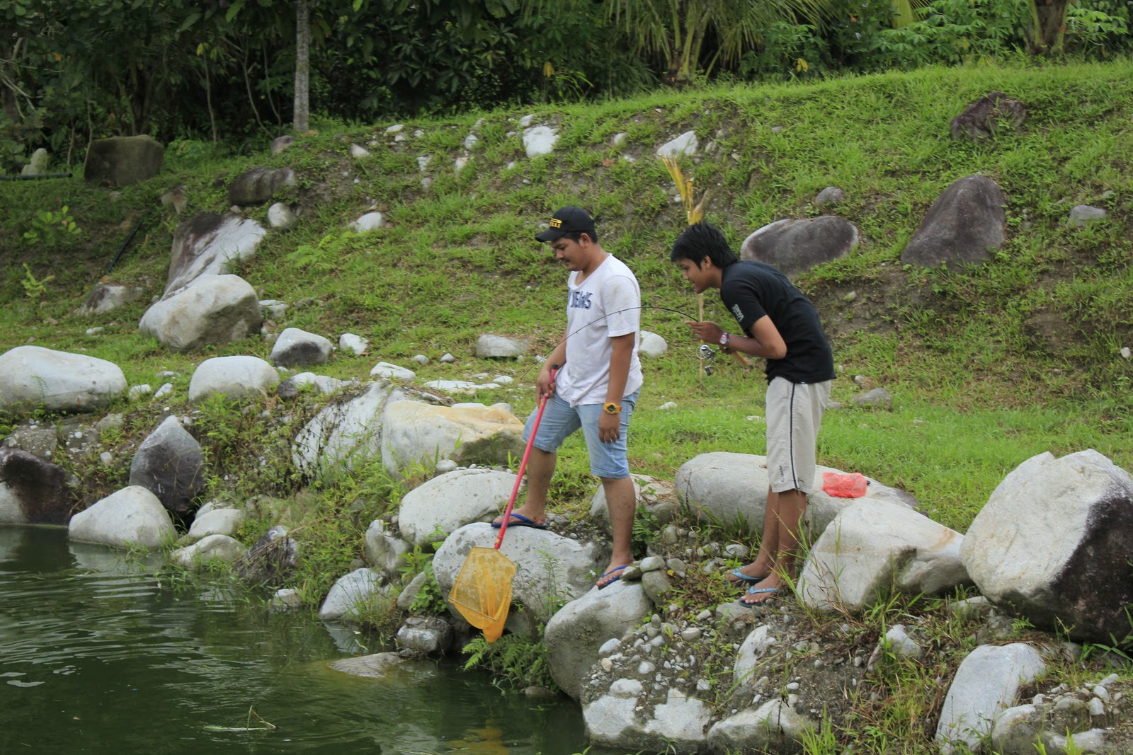 D' Sungai Lepoh Chalet & Kem: Jom memancing @ D' Sg. Lepoh