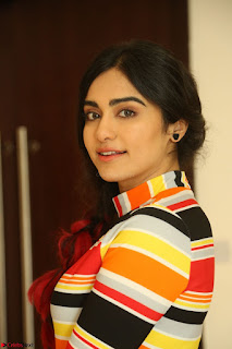 Adha Sharma in a Cute Colorful Jumpsuit Styled By Manasi Aggarwal Promoting movie Commando 2 (115).JPG