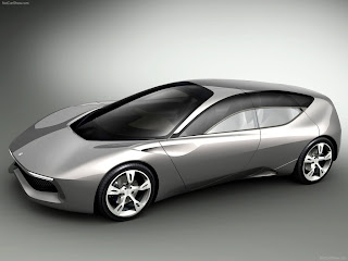 New design futuristic Sintesi concept car for future