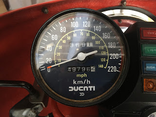 DUCATI MHR スピードメーター