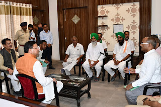 CM dhaani meet to bazpur farmer deligation