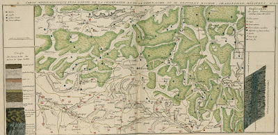 Champagne geological map