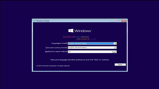 Cara Instal Ulang Komputer / Laptop Menggunakan OS Windows 10 Terbaru