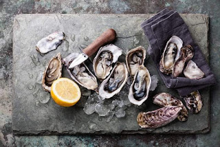 tiram, oysters, how to get beautiful skin, kacang brazil cantikkan kulit, beauty skin, beautiful skin, makanan untuk cantikkan kulit, makanan laut cantikkan kulit