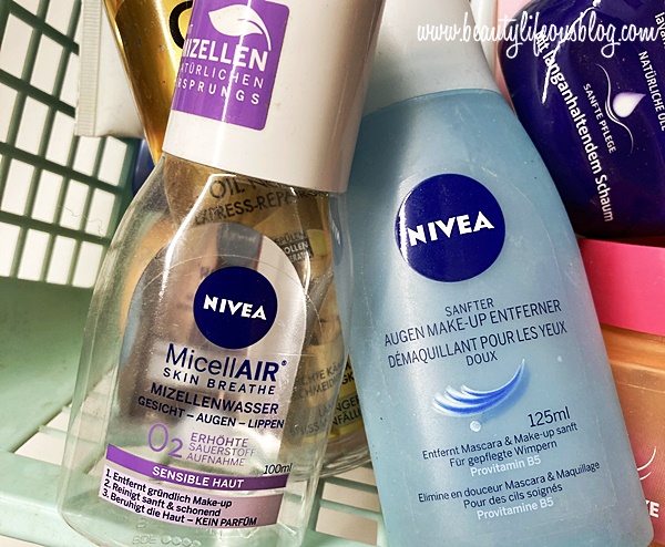 Nivea - Augenmakeup Entferner & Nivea MicellAIR Mizellenwasser