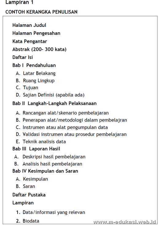 contoh lomba kreatifitas guru nasional