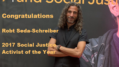 Robt Seda-Schreiber, Social Justice of the Year!