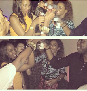 Photos of Genevieve Nnaji at Vanessa Amadi's bachelorette party