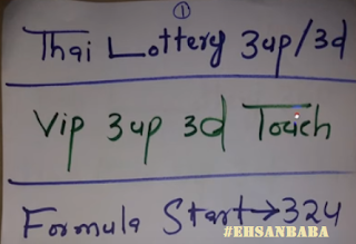 Thai Lottery VIP Touch Digit Tips For 01 November 2018