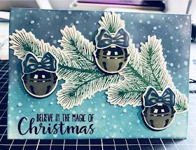 Sunny Studio Stamps: Holiday Style Customer Card Share by Ruth Teague