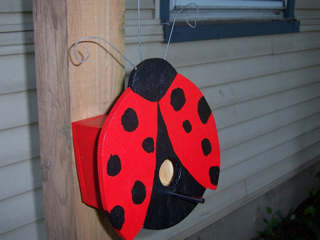 Ladybug Birdhouse