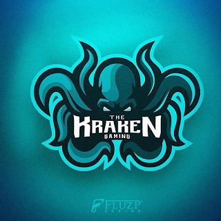 Esport Cool Logo Gaming Kraken