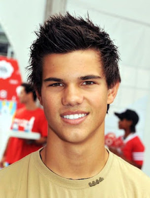 Taylor Lautner hairstyle. The young star of Twilight has made the most of 