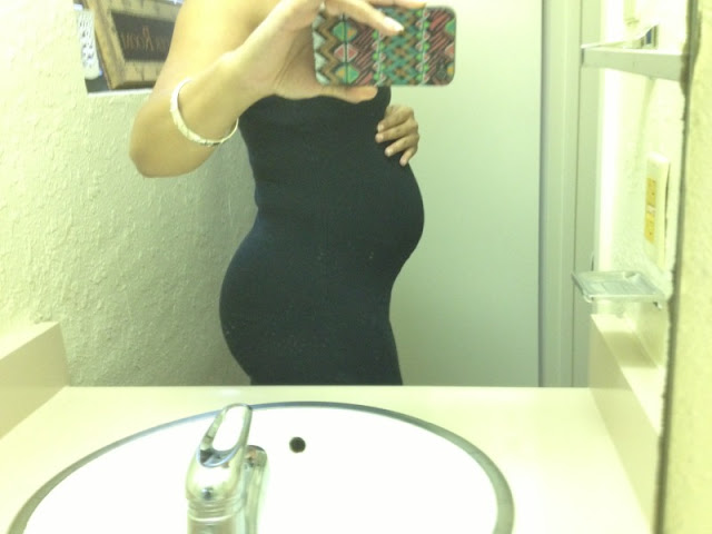 5 months pregnant baby bump