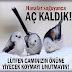 Çöpe atacağınız yemekleri lütfen çöpe atmayın! Kapı önüne cam önüne bırakın..