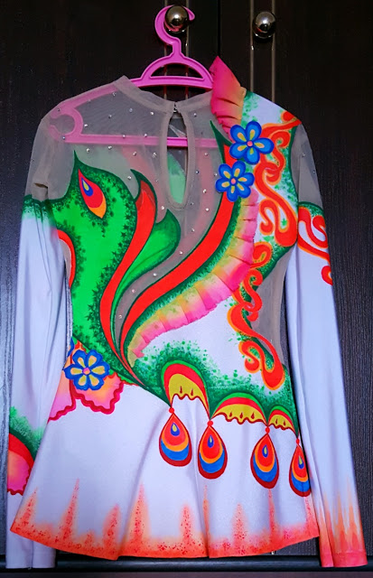 rhythmic gymnastics leotard