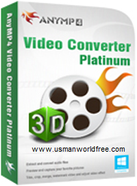 AnyMP4 Video Converter Platinum + Serial Key Free Download