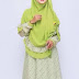 Contoh Model Baju Busana Muslimah Sifon untuk Wanita Terbaru 2015