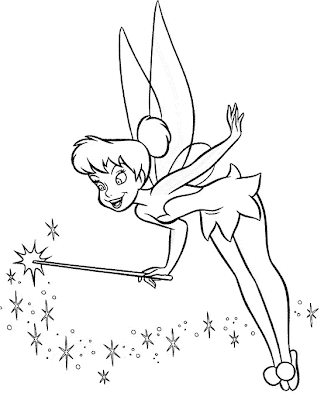 fairy coloring pages