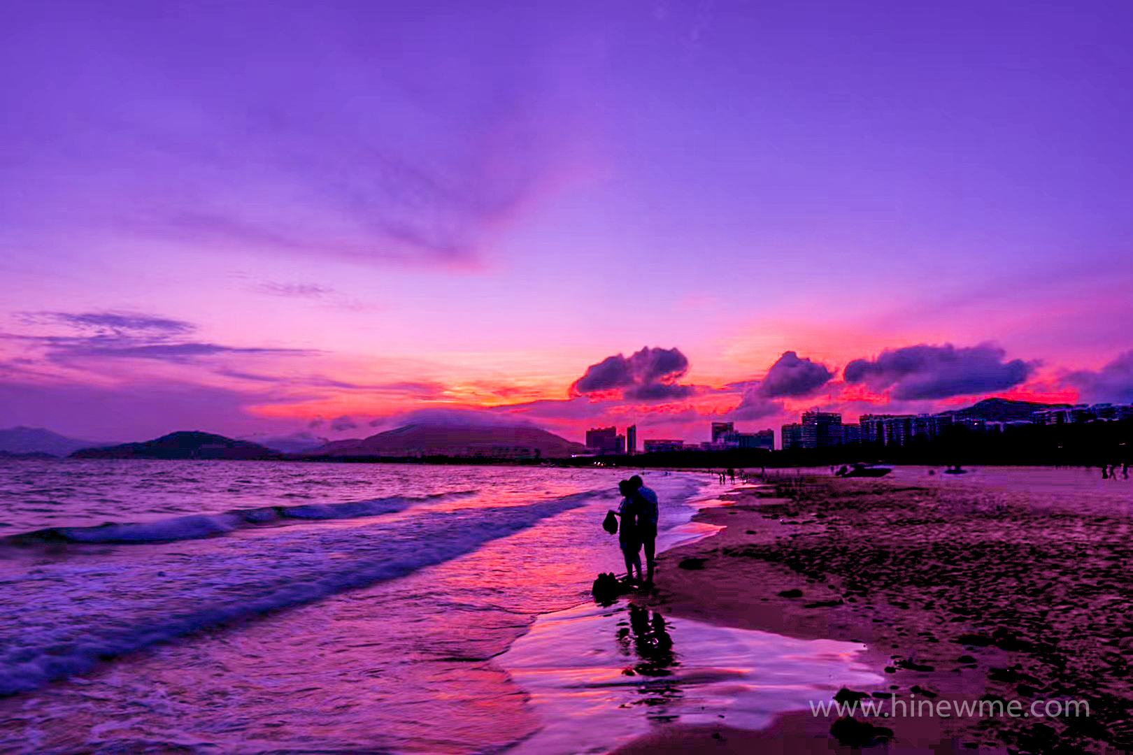 How to make beautiful seaside sunset photography pictures, photography skills, and post-production