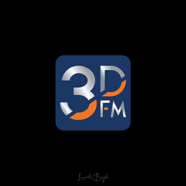 logo mécanique bleu orange