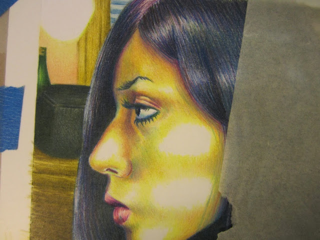 color pencil portrait