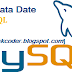 Bentuk Tipe Data Date (MySQL)