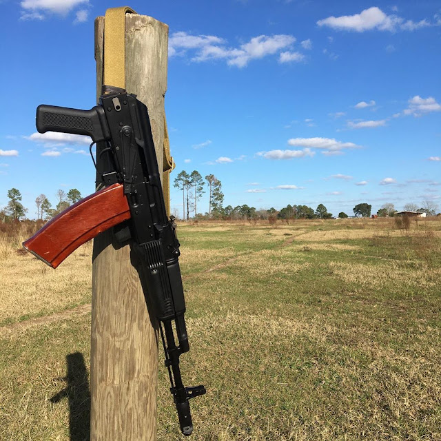 AK74-on-fence-post