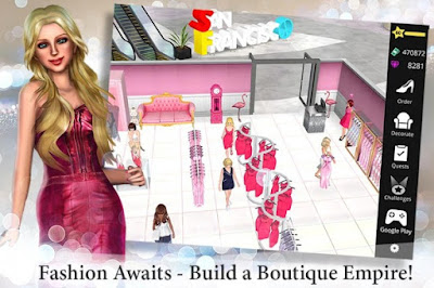 Download Game Fashion Empire - Boutique Sim Cheat Apk