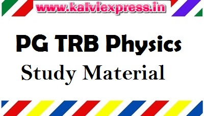 PG TRB Physics